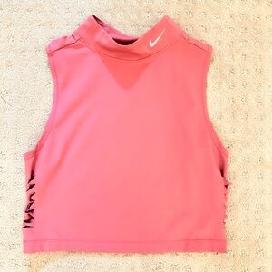 Nike Women's Pink Sleeveless Top